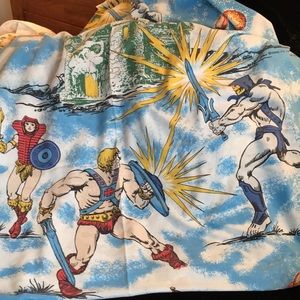He man Mattel 1983 set of twin sheet set